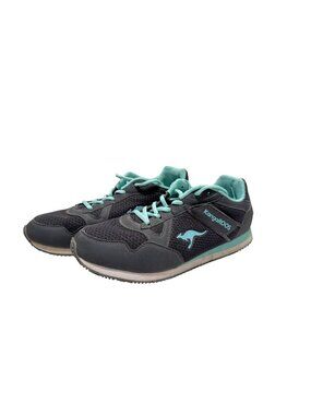 KangaROOS Shoes Womens Size 12 Gray Teal Running Athletic Low Top Sneaker 164236